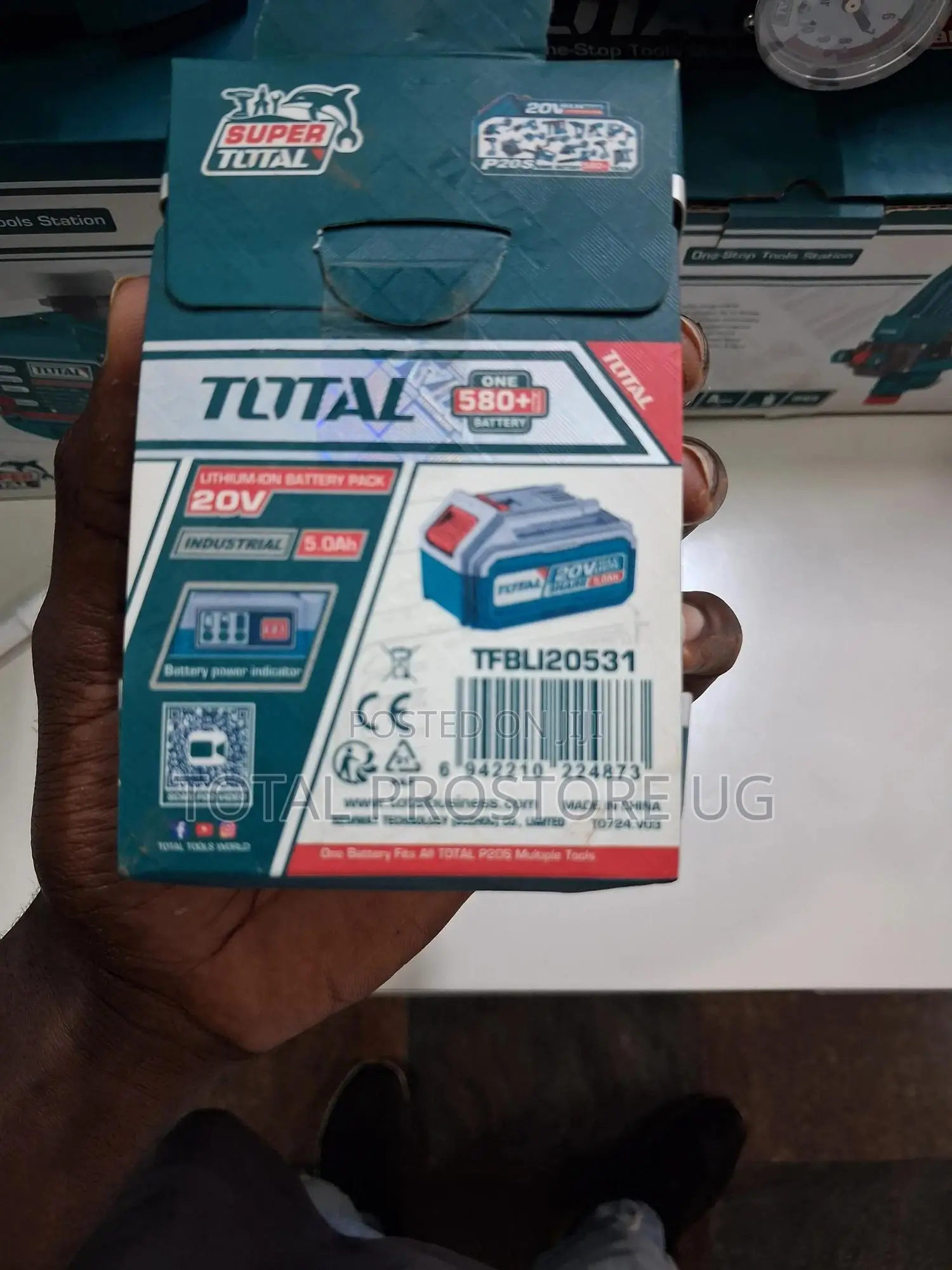 Lithium-Ion Batterypack 5.0ah.