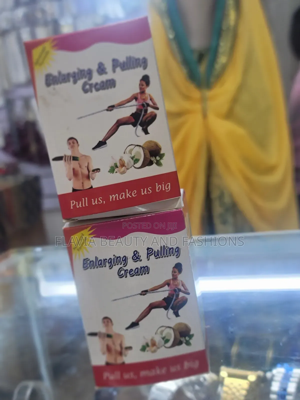 Enlarging and Pulling Cream for Men/Magejjo