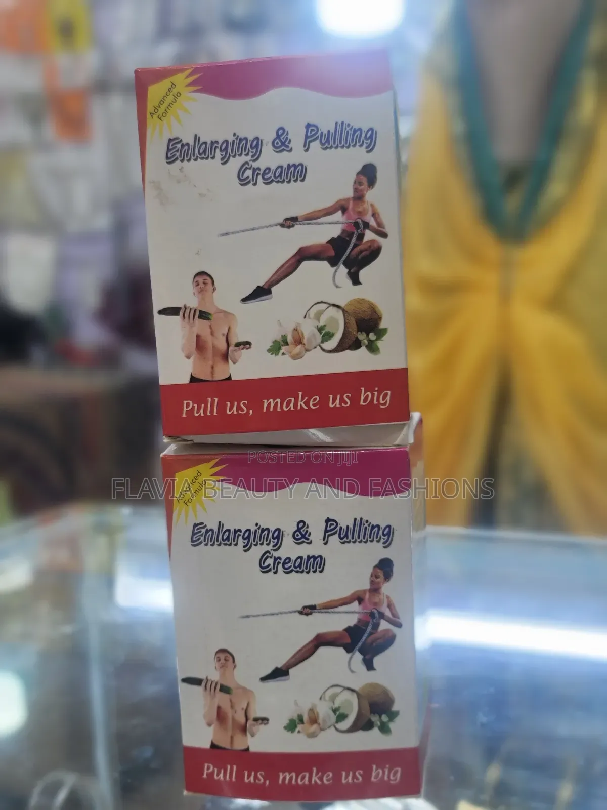 Enlarging and Pulling Cream for Men/Magejjo