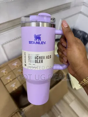 Stanely Insulated Vacuum Stainless Steel Mugs 1200mls With Straw