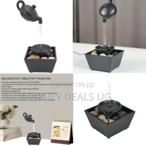 Enchanting Floating Teapot Tabletop Water Fountain - Multicolor