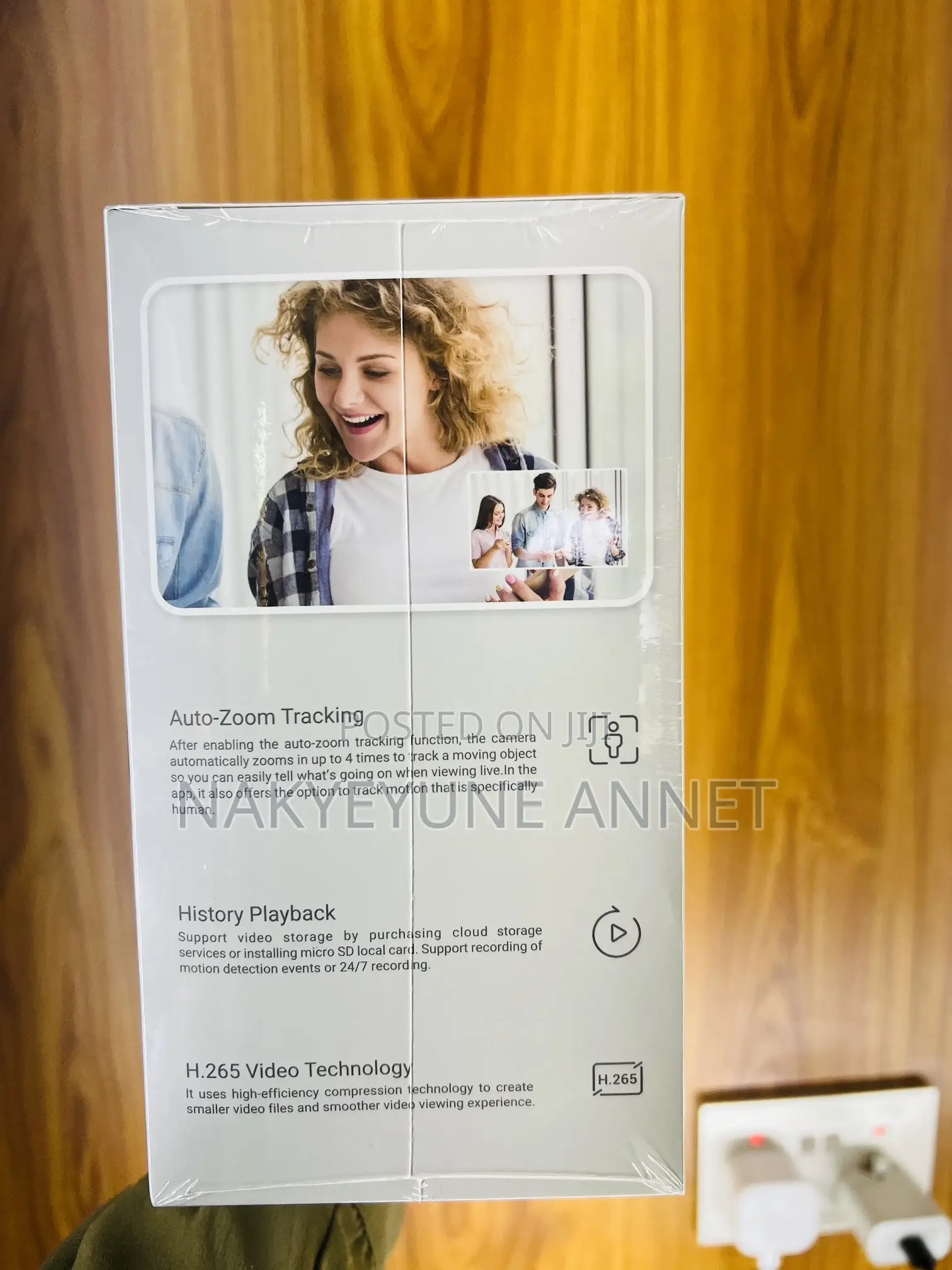 Smart Home Camera With a Human Shape Detection Plus Night Vision