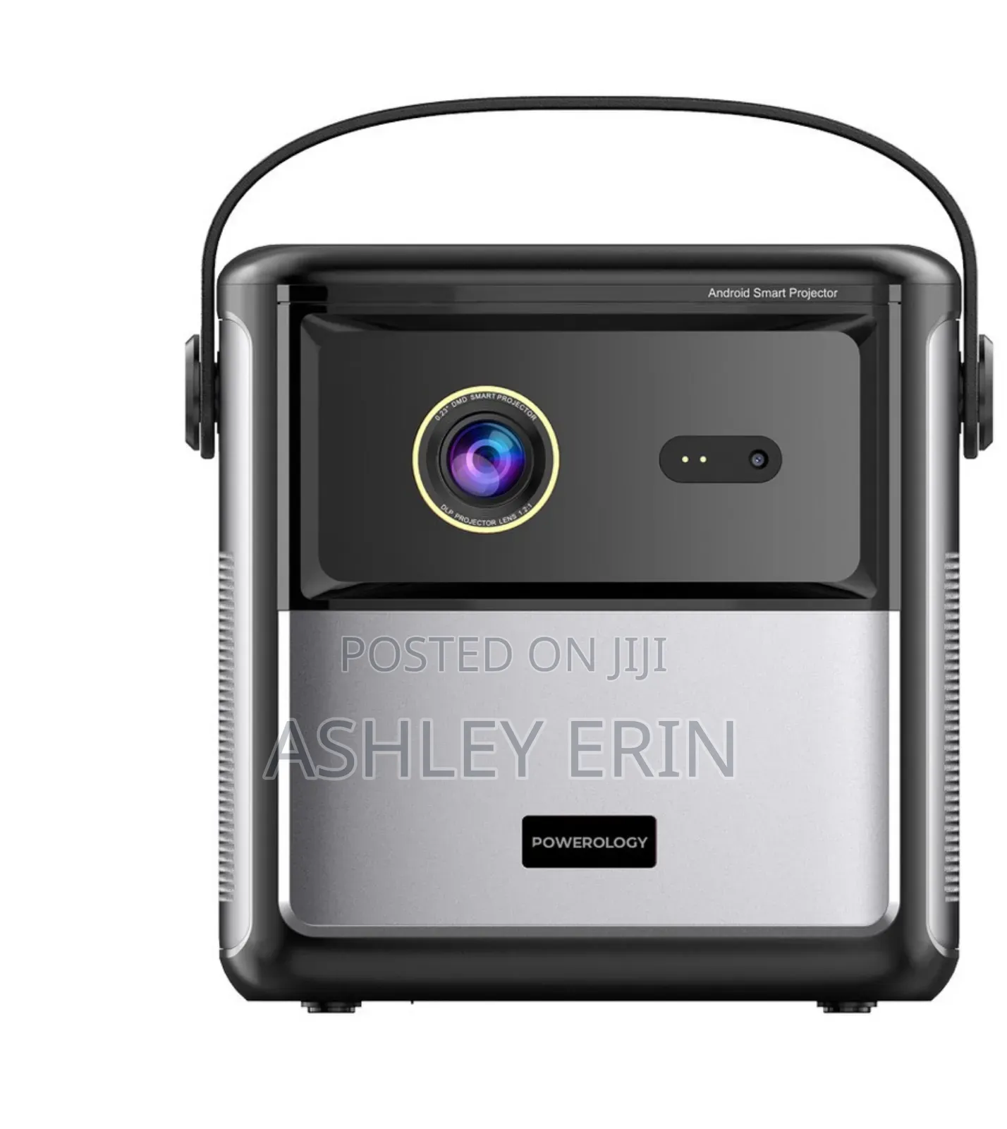 Powerology Starbeam 100" Google DLP Rechargeable Projector - Black