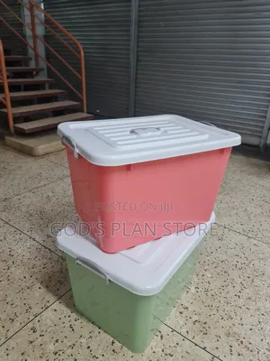Multipurpose Stackable Plastic Storage Boxes
