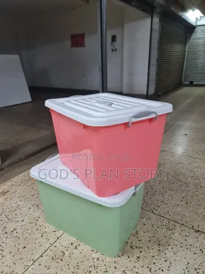 Multipurpose Stackable Plastic Storage Boxes
