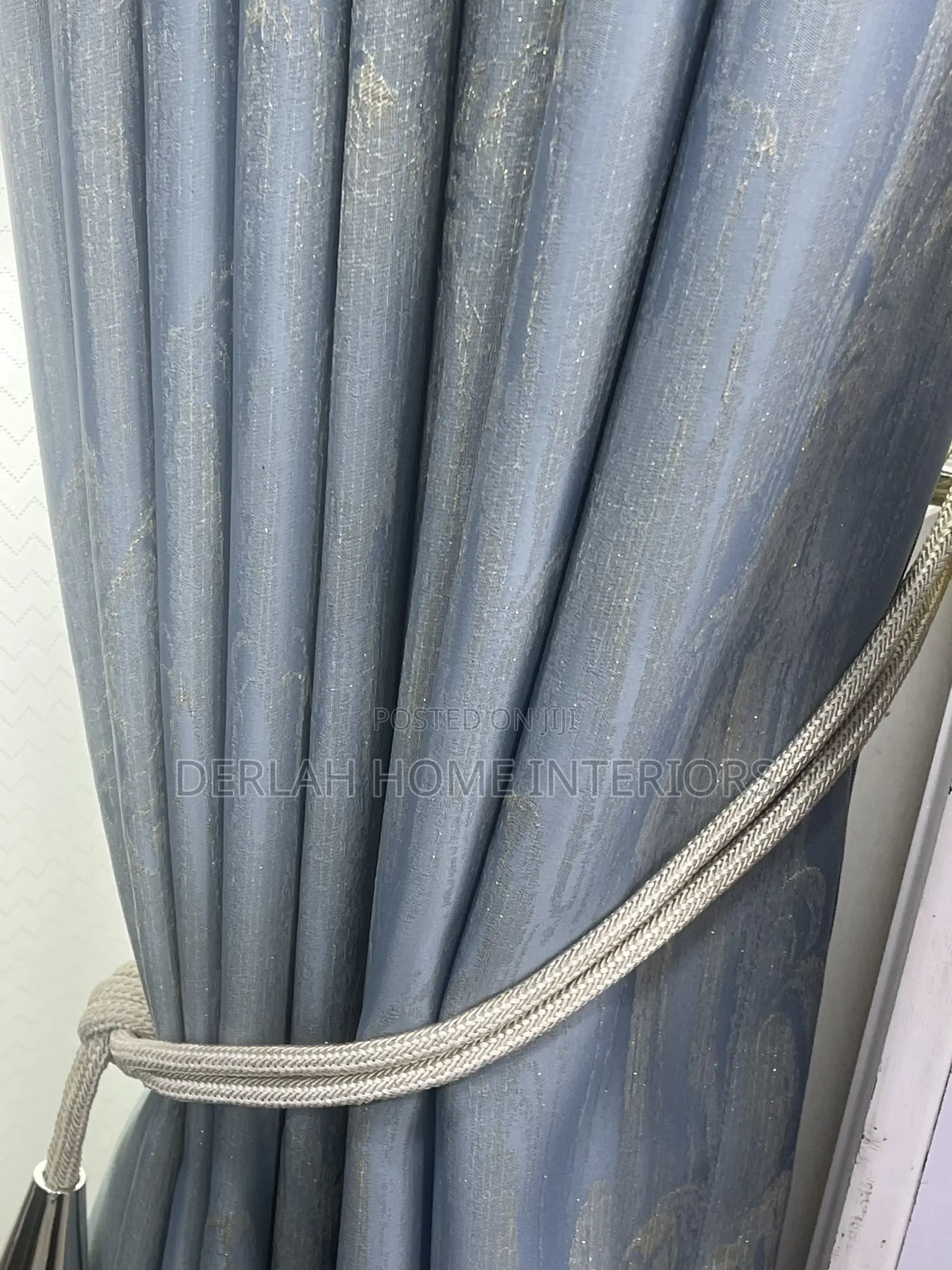 Geometric Imported Curtains Per Fabric Meter