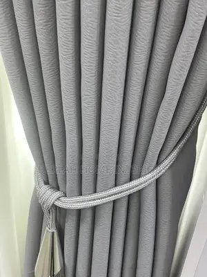Lime Grey Imported Curtains (Per Fabric Meter)