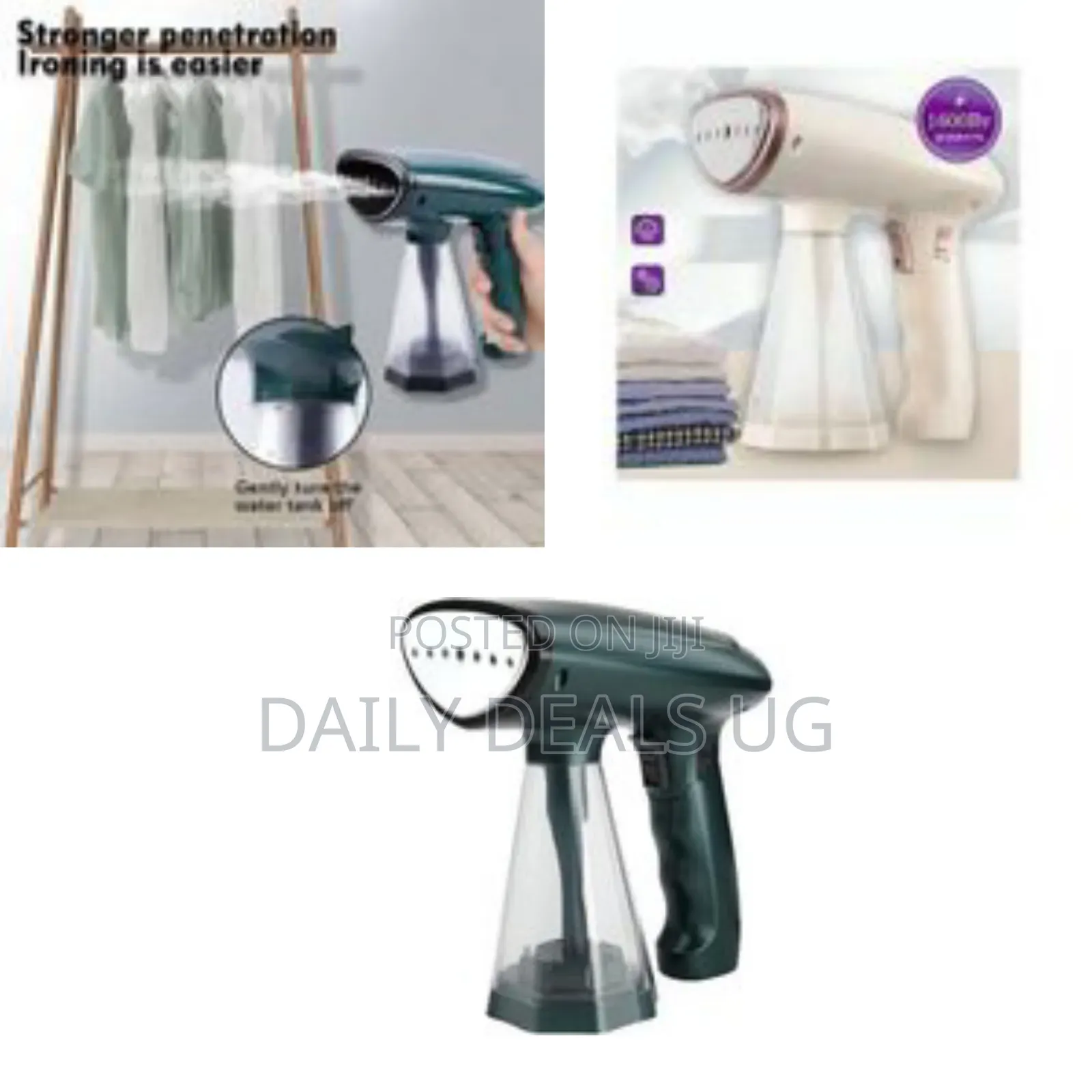 Raf Professional Handheld Garment Steamer With Large Detachable