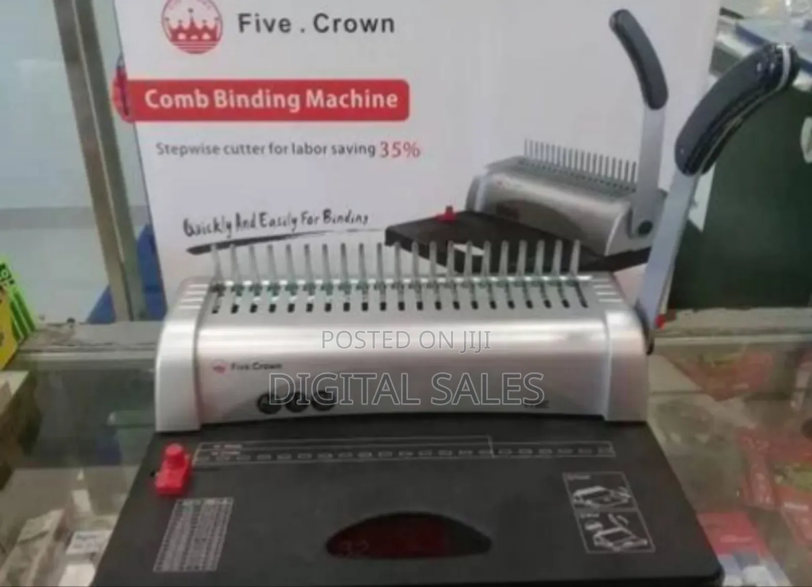 Office Point Comb Binding Machine