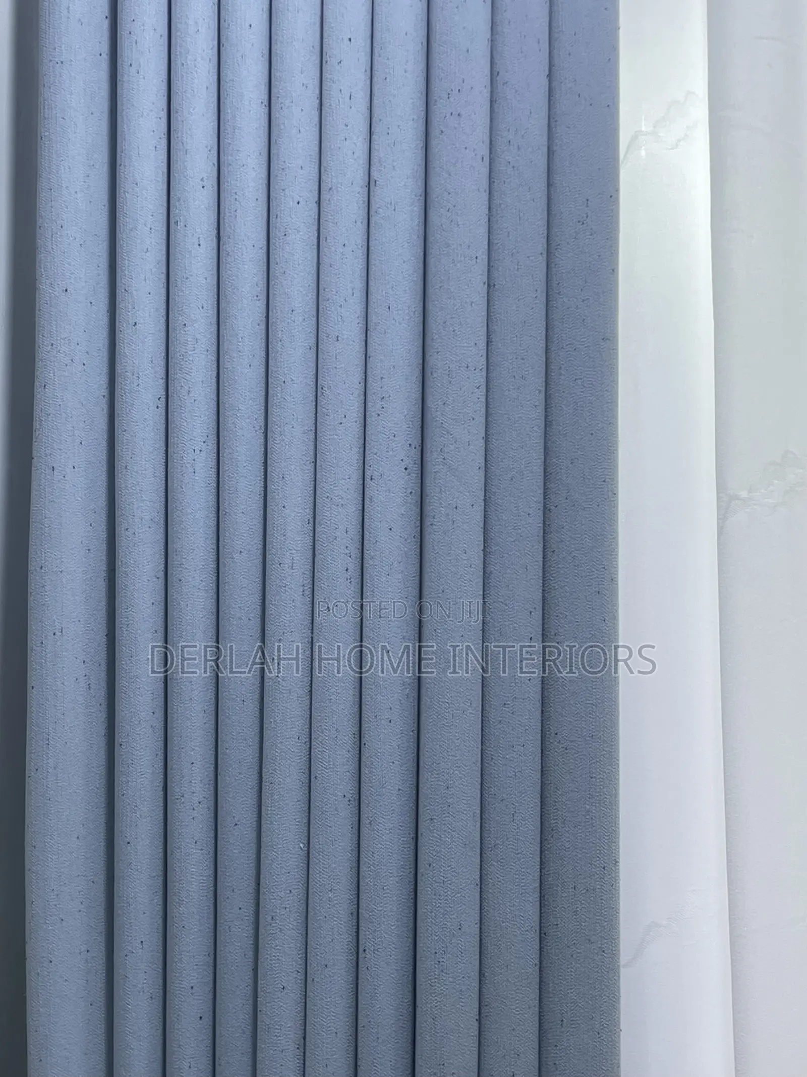 Mint /Baby Blue Curtain Fabric