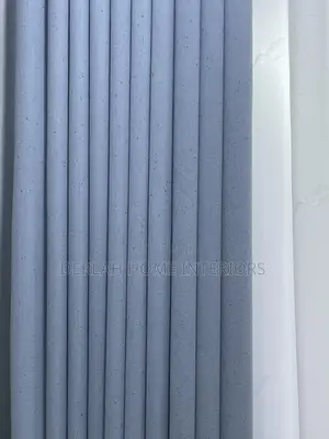 Mint /Baby Blue Curtain Fabric