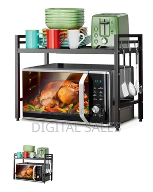 Metallic Oven Stand