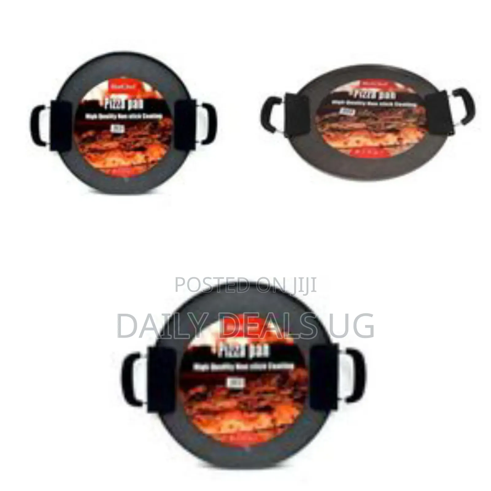 High-Quality Non-Stick Pizza Pan With Handles