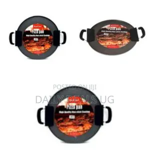 High-Quality Non-Stick Pizza Pan With Handles