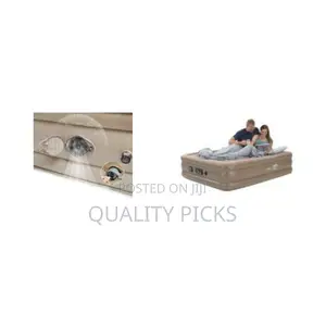 Premium Inflatable Air Mattress With Built-in Pump (