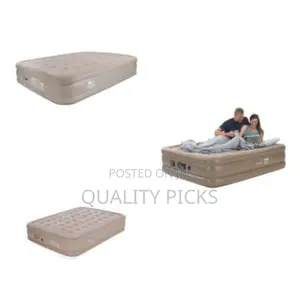 Premium Inflatable Air Mattress With Built-in Pump (
