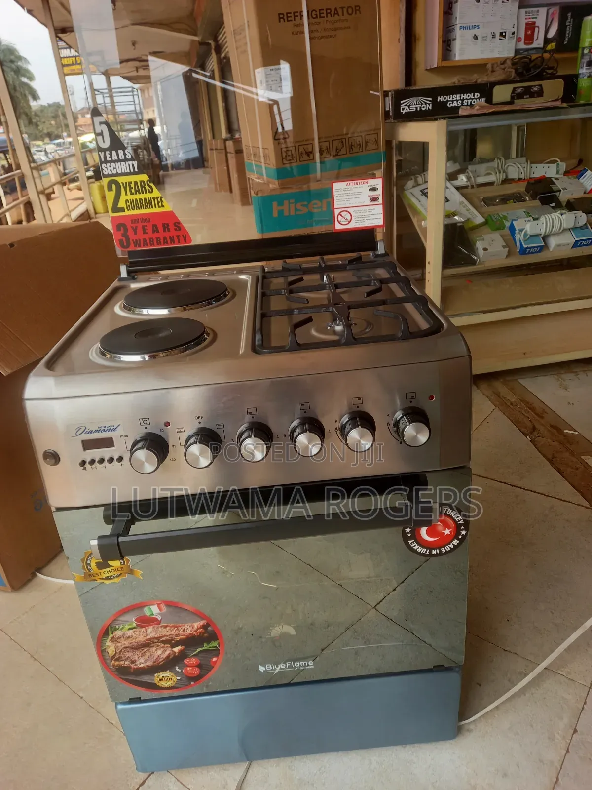 Blue Flame Cooker Diamond 2+2 60by60