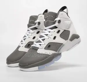 Original Grey/White Air Jordan 6-17-23 Sneakers