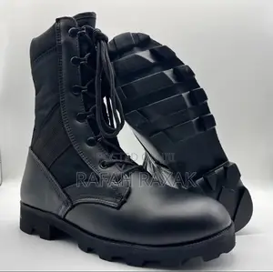 Men’S Siwar Black Military Tactical Desert Boots