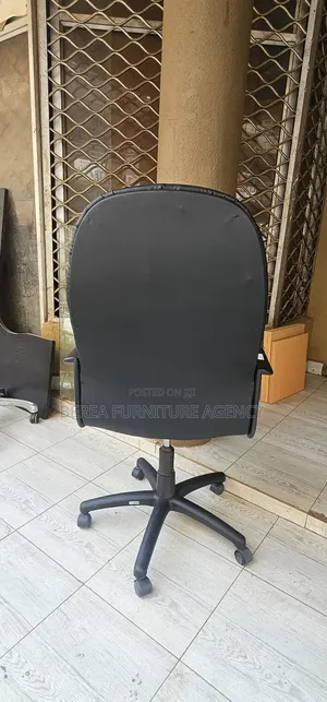 Pure Leather High Back Soft Office Chair