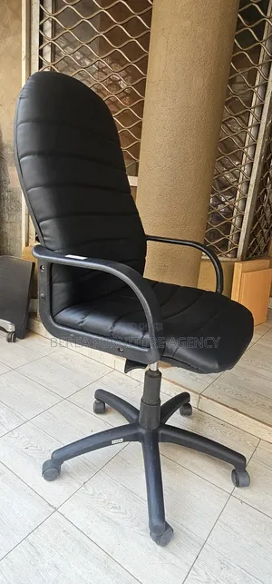 Pure Leather High Back Soft Office Chair