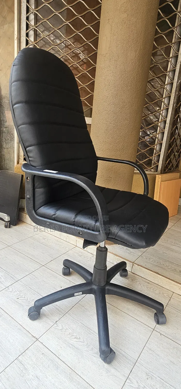 Pure Leather High Back Soft Office Chair