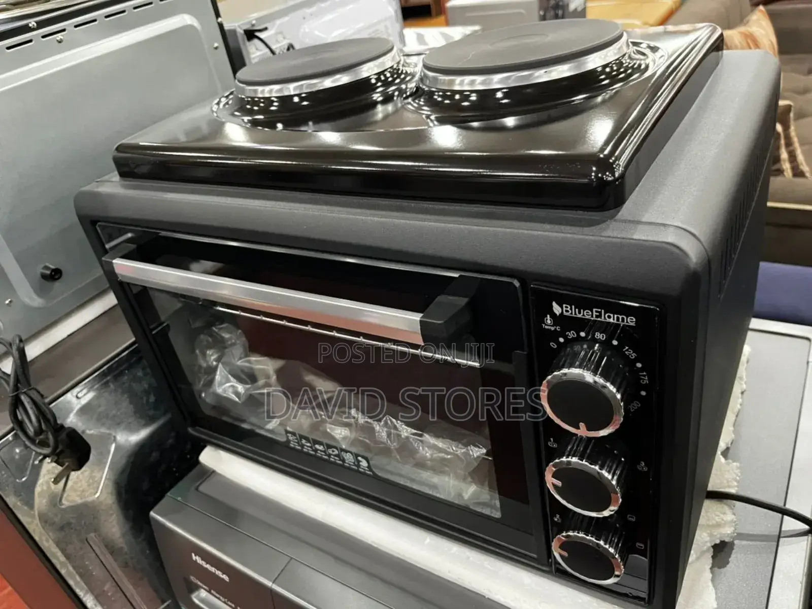Blueflame 35 L Mini Oven With Two Hot Plates