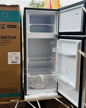Hisense 160 Litres/ 160l Double Door Fridge Or Refrigerator - Silver
