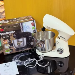 Hoffmans 6.0l Electronic Germany Stand Mixer Hm-8080 - White & Black