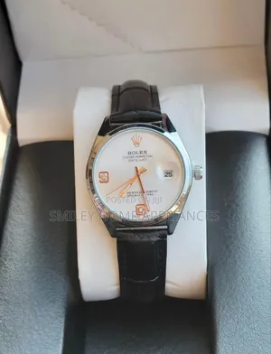 White Face Women's Analog Wrist Authentic Rolex Time Piece at Discount