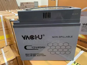Yachu 12v 40ah Solar Gel Battery With Inbuilt Inverter