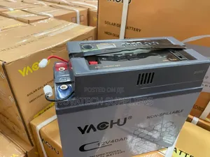 Yachu 40ah Solar Gel Battery Power Unit