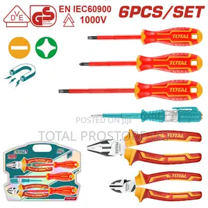 6 PCS Insulated Hand Tools Set.
