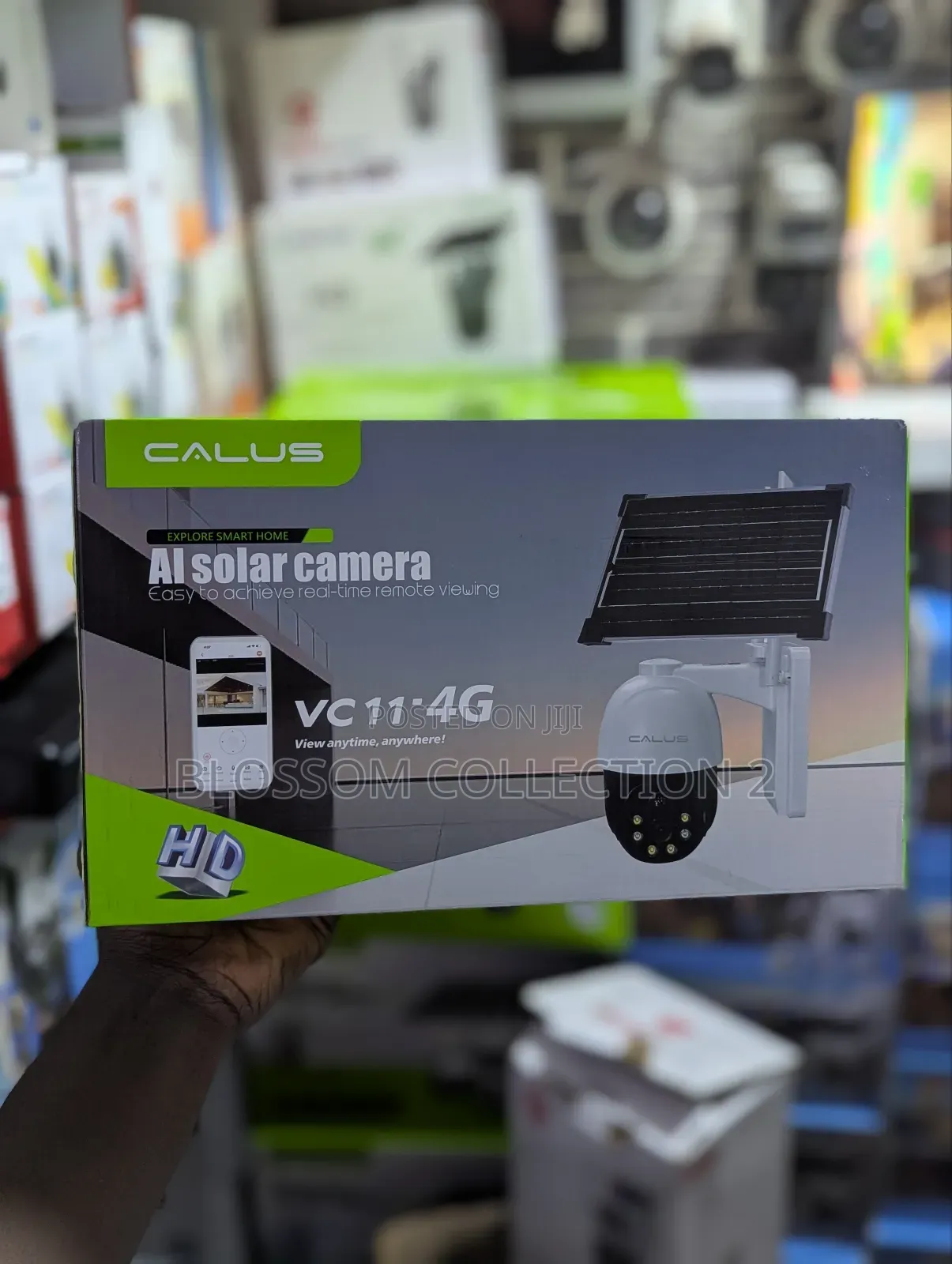 2 in 1 Ai Solar Security Camera Vc11 4g