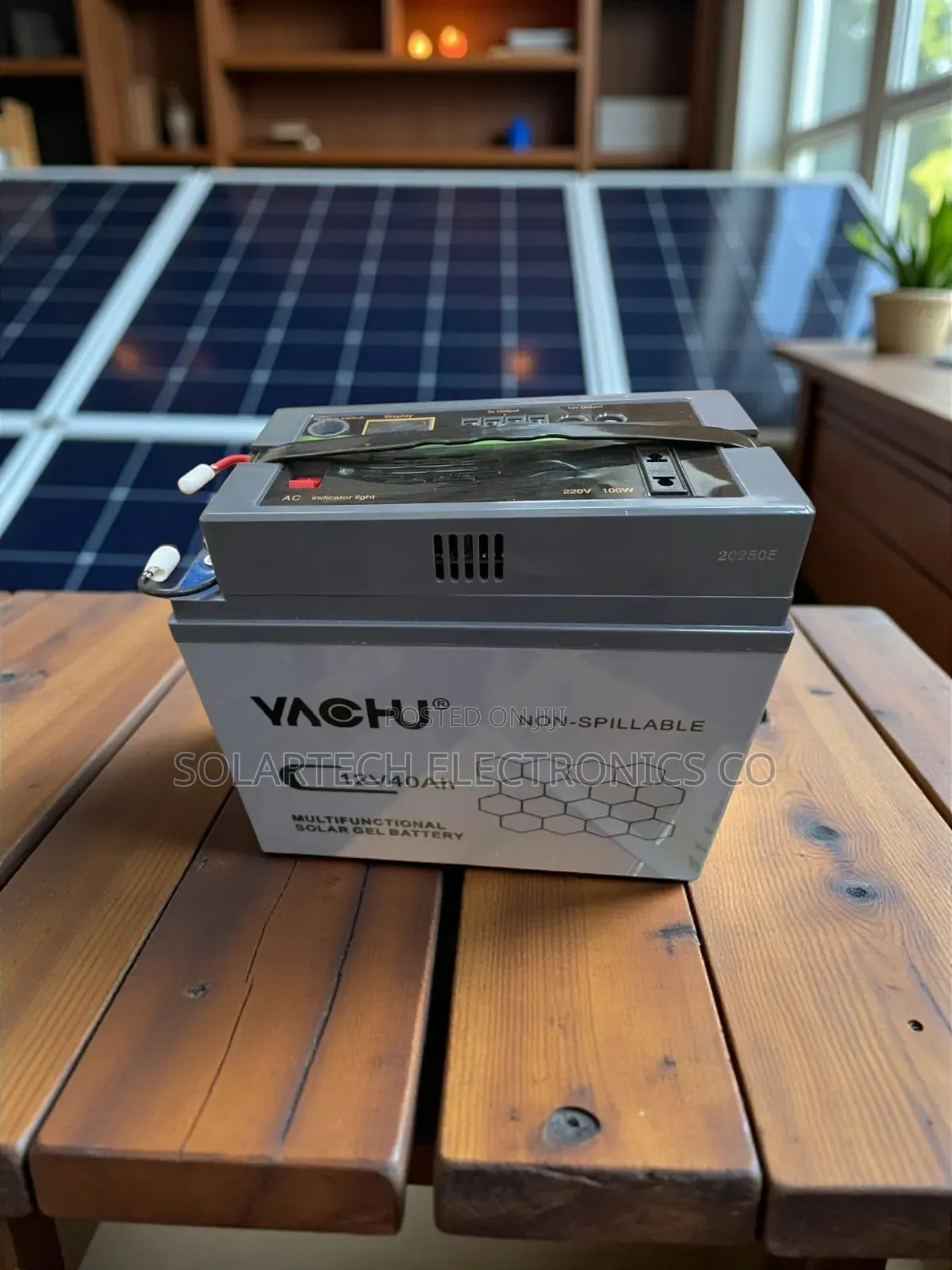 Yachu 12v 40ah Compact Solar Power Battery