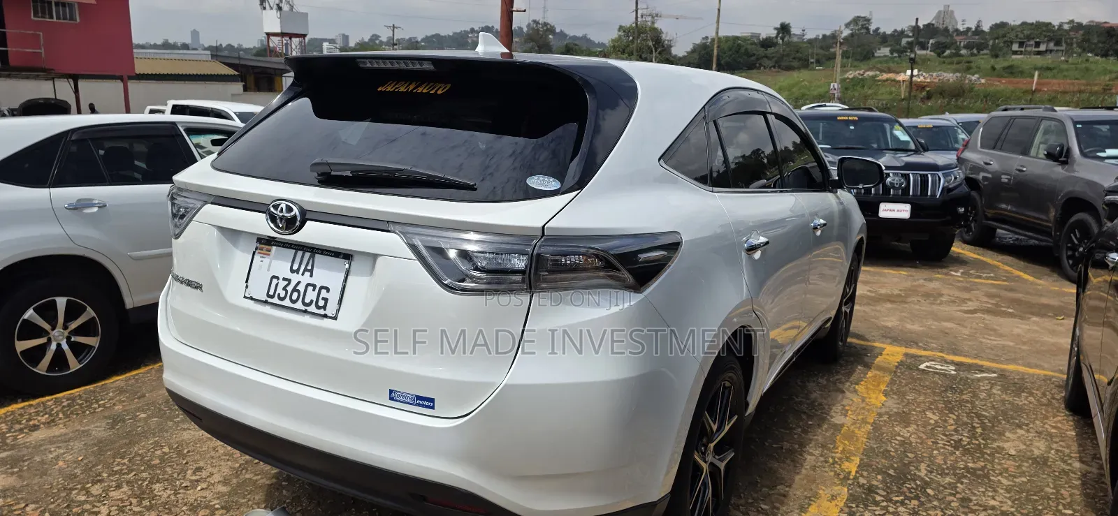 Toyota Harrier 2015 White