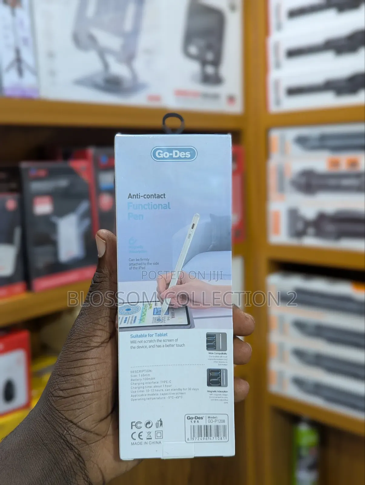 Go-Des iPad Pencil Stylus Pen With Magnetic and Rechargeable Features