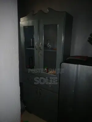 Gray Cupboard on Quick Sale
