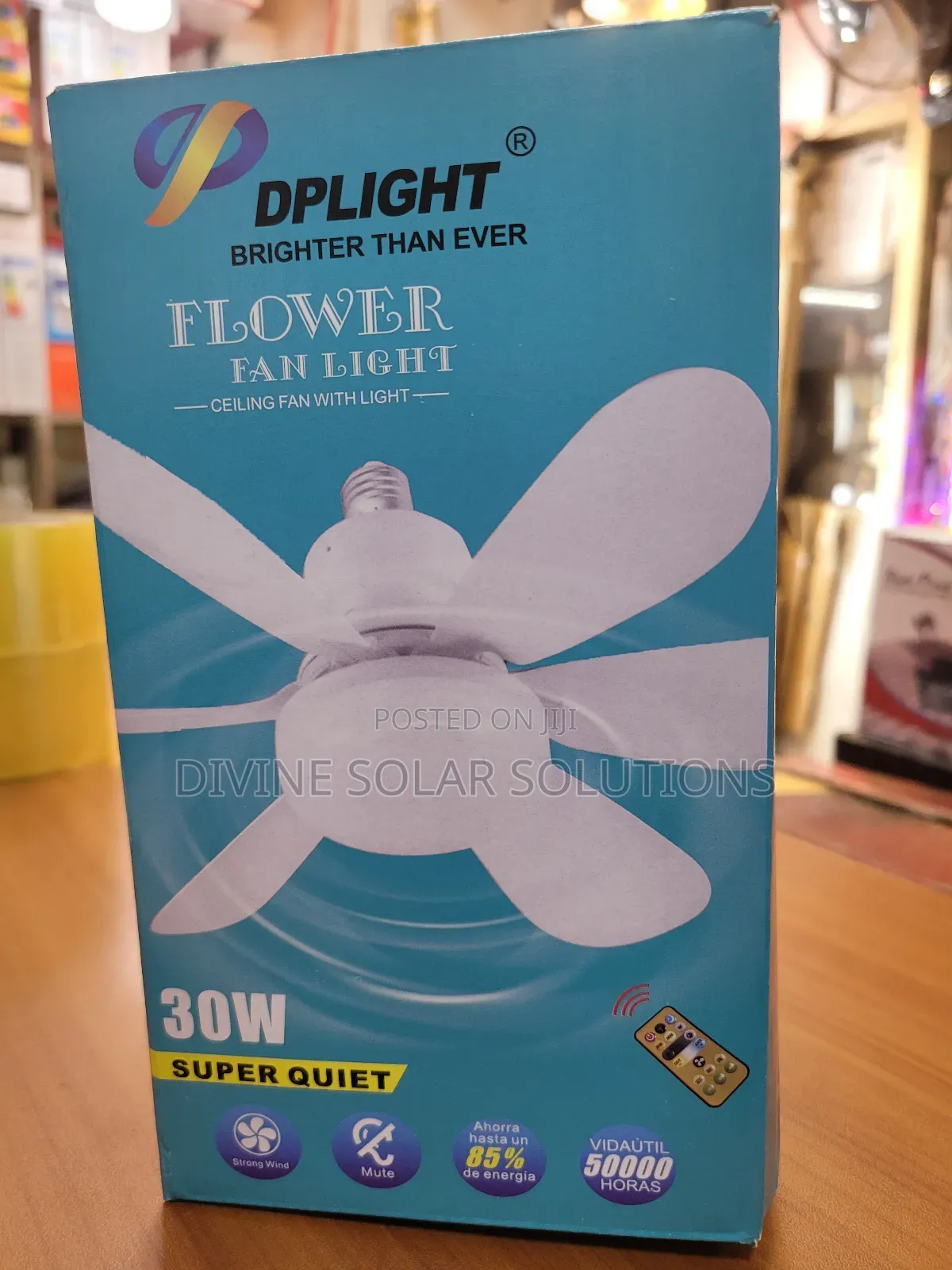 Ceiling Flower Fan With Light