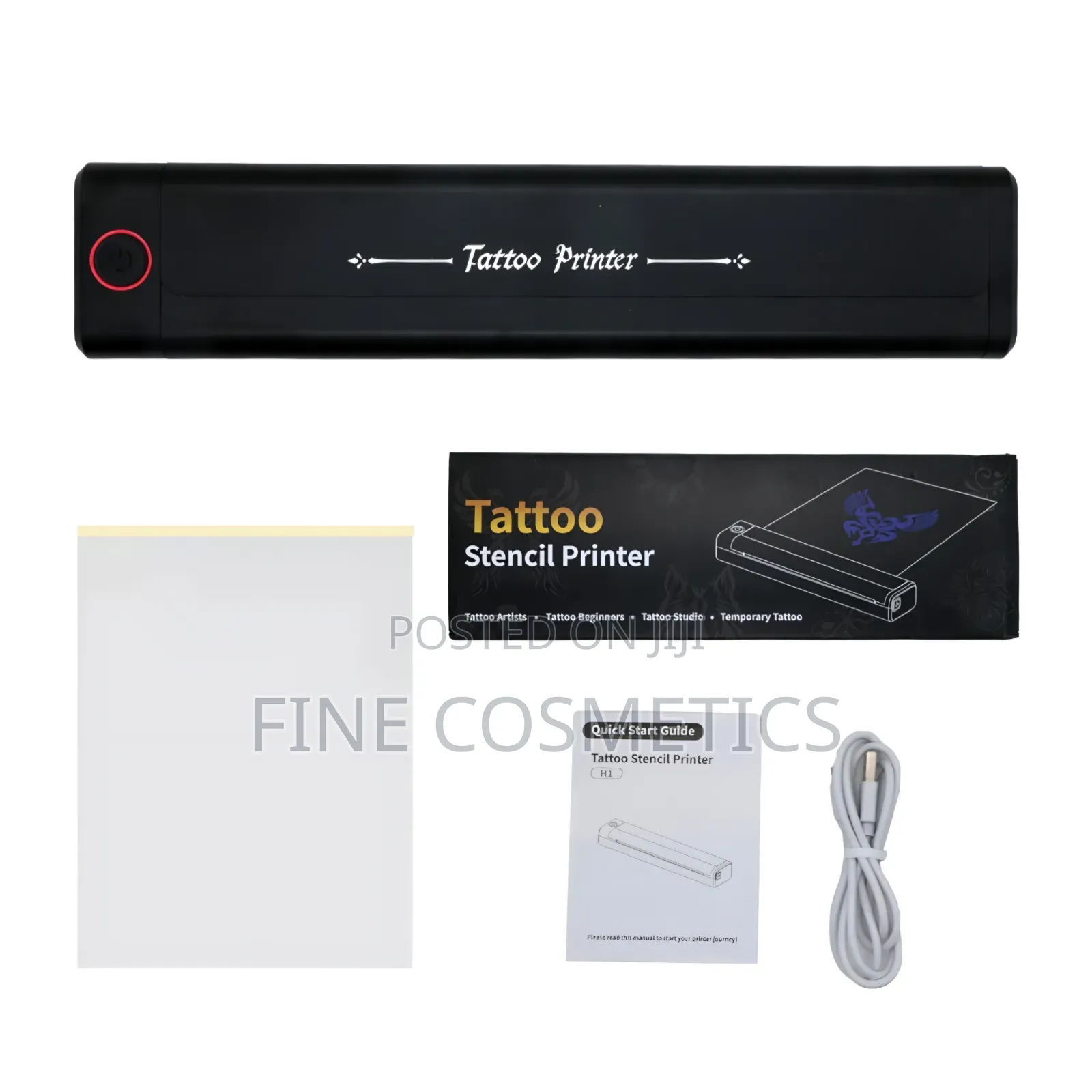 Portable Bluetooth Tattoo Stencil Printer Rechargeable Thermal Copier