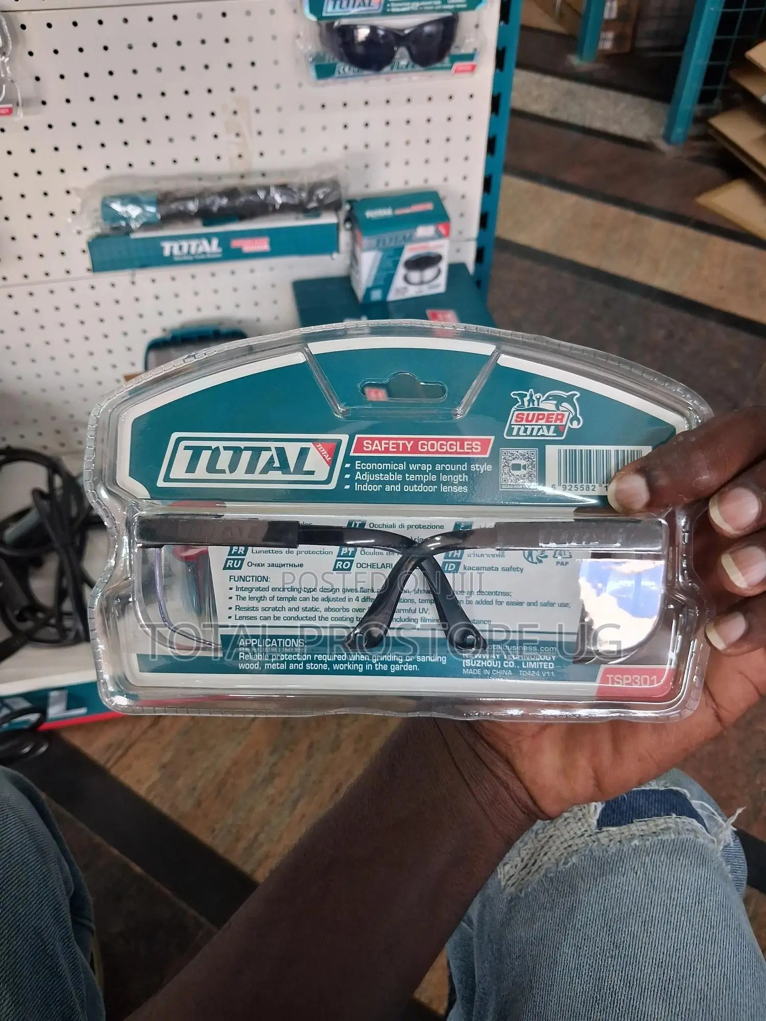 Safety Goggles.
