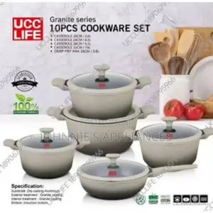 Ucc Life Cookware Set 10pics