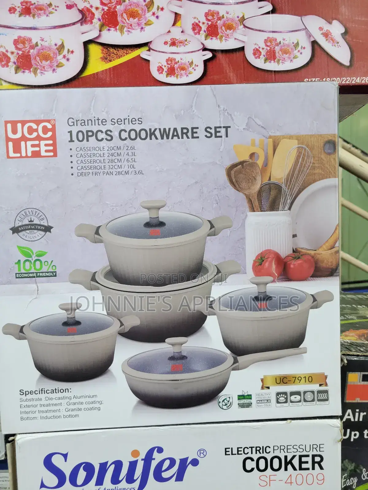 Ucc Life Cookware Set 10pics