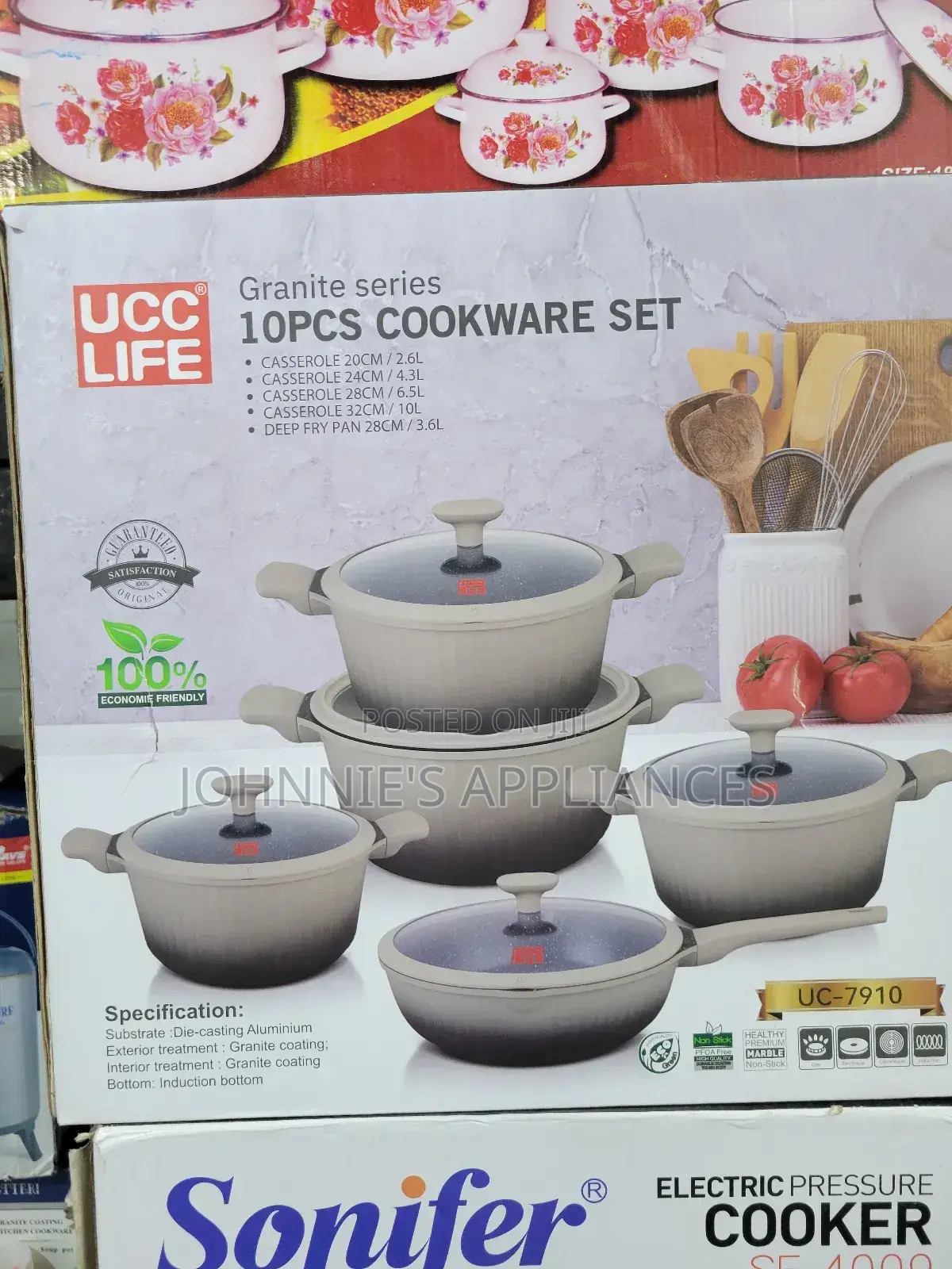 Ucc Life Cookware Set 10pics