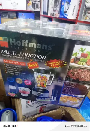 Food Processor. 4*1 Food Processor Hoffmam