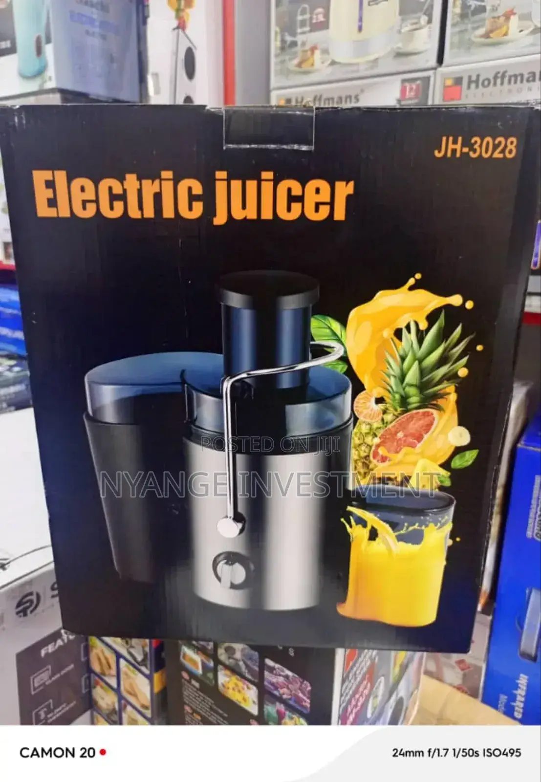 Electric Juicer Only. Juicer