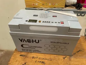 Yachu 12v 80ah Plug-and-Play Solar Gel Battery