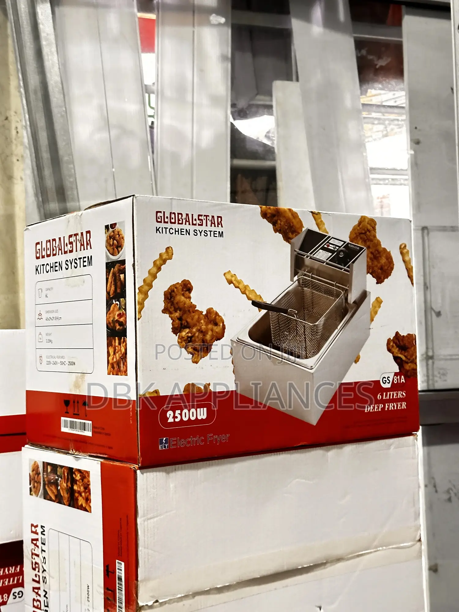 Global Star 6l Electric Deep Fryer Full Stocked