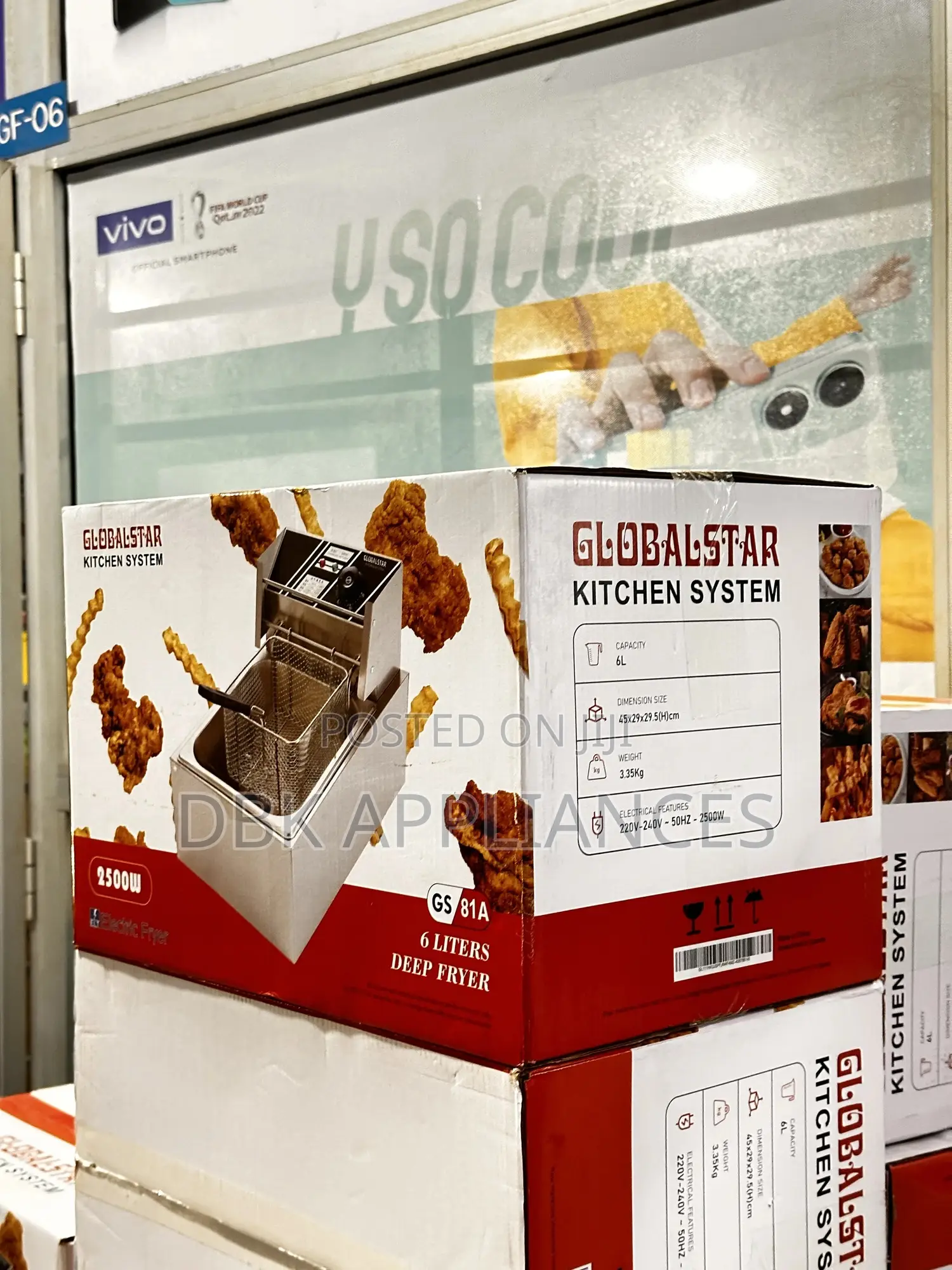 Global Star 6l Electric Deep Fryer Full Stocked