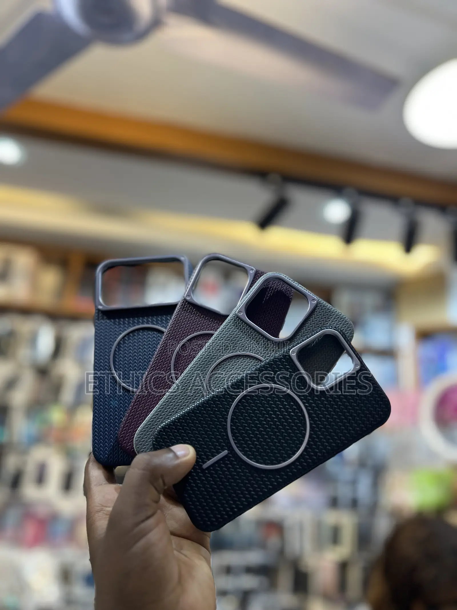 Textured Magnetic Phone Cases